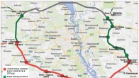 Карта новой кольцевой дороги Киева
