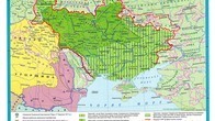 Карта Украины 1917 года