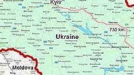 Карта Украины (України) 2016