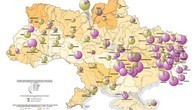 Карта выбросов загрязняющих веществ Украины