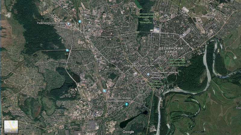 Гугл карты со спутника ходить по улицам нижний новгород
