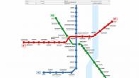 Интерактивная карта метро Киева с расчетом времени
