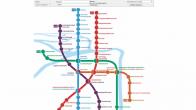 Интерактивная карта метро Санкт-Петербурга с расчетом времени