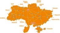 С какими странами и городами граничит Украина - карта