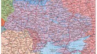 Карта автомобильных дорог Украины