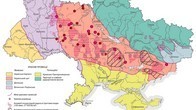 Карта естественной радиоактивности территории Украины