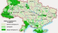 Карта социального развития Украины