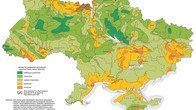 Карта условий проживания населения Украины