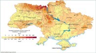 Карта загрязнения Украины цезием-137