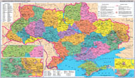 Основная карта Украины