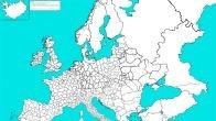 Подробная карта католических епархий в Европе