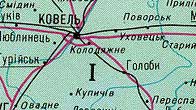 Волынская область - спутниковая карта