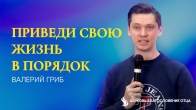 Валерий Гриб. Как привести свою жизнь в порядок