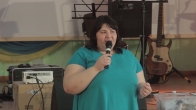 The tumor stopped protruding from her abdomen